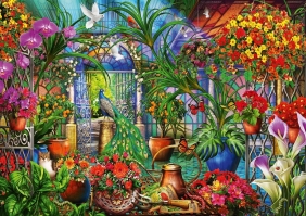 Bluebird Puzzle 1000: Tropikalny domek Ciro Marchetti (70248)
