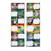 Naklejki na zeszyt Football (25szt)