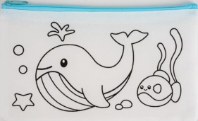 Piórnik etui Tinting wieloryb