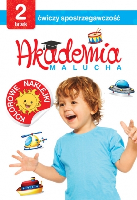 Akademia malucha 2-latek ćwiczy spostrzegawczość