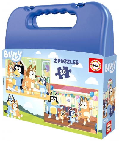 <img src='https://webimage.pl/pics/488/3/d8412668203488.jpg' style='height:440px' /> Puzzle Blue walizka 2 x 20 el 114084