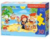 Puzzle konturowe Pirate Treasure 30 (03488)