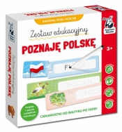 Zestaw edukacyjny. Poznaję Polskę. Książka + puzzle do pisania 3+ Kapitan Nauka - Opracowanie zbiorowe