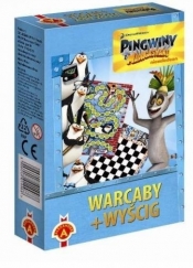 Warcaby wyścig mini Pingwiny z Madagaskaru (1448)