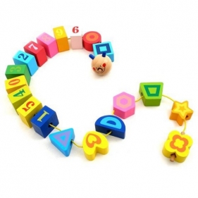 BRIMAREX Drewniane Klocki do nawlekania (1565488)