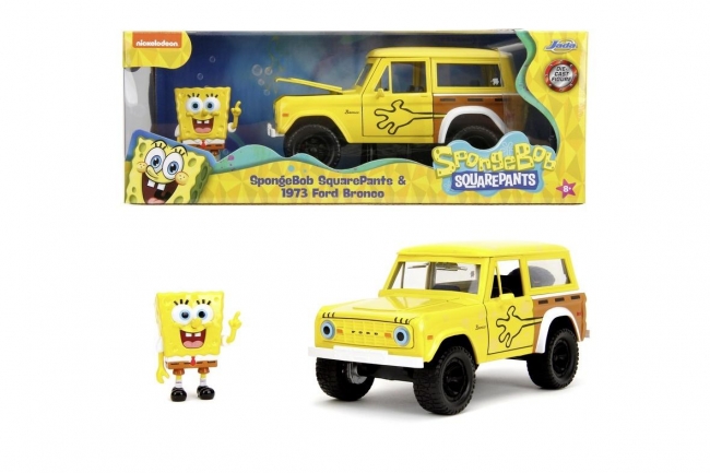 <img src='https://webimage.pl/pics/488/6/d4006333096488.jpg' style='height:440px' /> Jada SpongeBob Metal poj Ford Bronco1:24