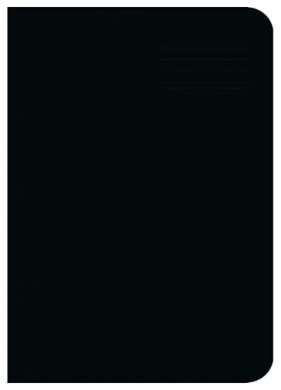Zeszyt A4/60K kratka PP Black (4szt) NARCISSUS