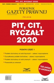 PIT, CIT, Ryczałt 2020 - Opracowanie zbiorowe