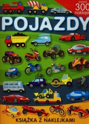 Pojazdy Książka z naklejkami - Klaudia May