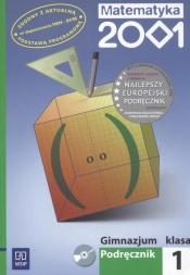 Matematyka 2001 Podręcznik Gimnazjum klasa 1 + CD
