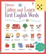 Listen and Learn First english words Taplin, Sam