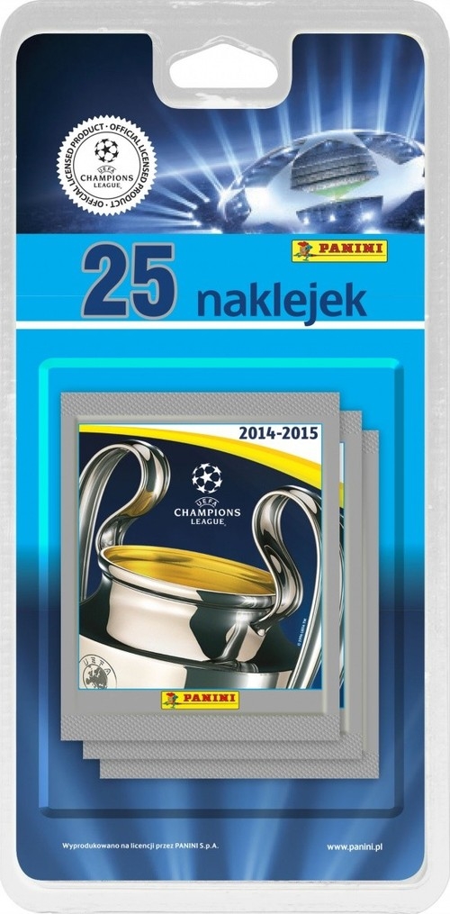 Blister z naklejkami UEFA CHAMPIONS (06248)