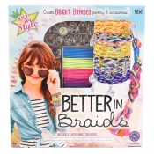 Zestaw do robienia bransoletek Better In Braids JUST MY STYLE - <br />