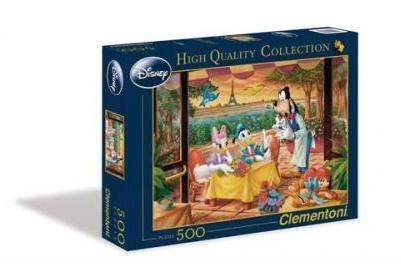 Puzzle 500 High Quality Collection Disney Daisy i Kaczor Donald w Paryżu
	 (30348) 