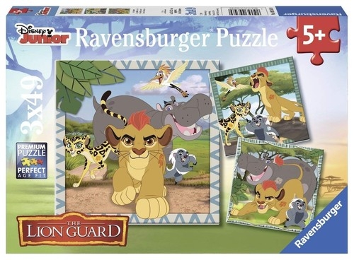 Puzzle Lwia straż 3x49