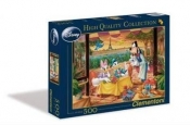 Puzzle 500 High Quality Collection Disney Daisy i Kaczor Donald w Paryżu (30348) - <br />