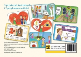 Plansze - 5 przykazań kościelnych i 2 przykazania miłości - Rachwał Karolina