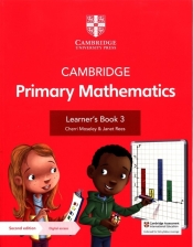 Cambridge Primary Mathematics 3 Learner's Book with Digital access - Moseley Cherri, Rees Janet
