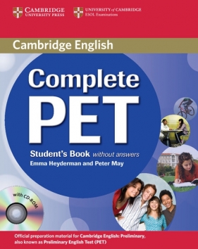 Complete PET Student's Book without answers+ CD - Heyderman Emma, May Peter
