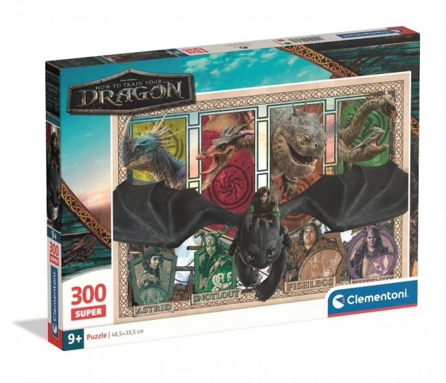<img src='https://webimage.pl/pics/489/7/d8005125217489.jpg' style='height:440px' /> Puzzle Super 300 How To Train Your Dragon