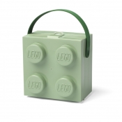 Lego, Lunchbox klocek z rączką - Oliwkowy (40240005)