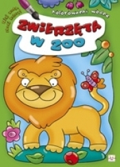 Zwierzęta w zoo Kolorowanki wodne