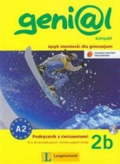 Genial 2B Kompakt Podręcznik z ćwiczeniami + CD Język niemiecki dla gimnazjum. Kurs dla początkujących i kontynuujących naukę - Hermann Funk, Michael Koenig