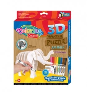 Puzzle drewniane 3D MIX wzorów (32490PTK)
