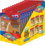 Puzzle drewniane 3D MIX wzorów (32490PTK)