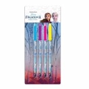 Zestaw 4 brokatowych długopisów - Frozen II