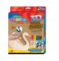 Puzzle drewniane 3D MIX wzorów (32490PTK)