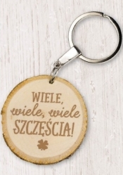 Brelok Ekoart "Wiele, wiele, wiele szczęścia!"