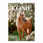 Kalendarz 2027 A3 ścienny Konie