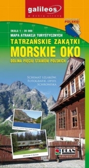 Mapa atrakcji tur. - Morskie oko 1:20 000 - Opracowanie zbiorowe