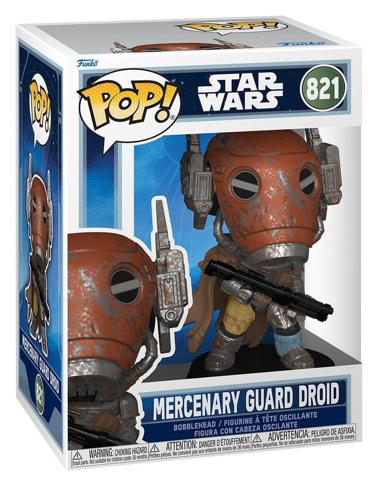Funko POP Star Wars: The Mandalorian. Figurka. Mercenary Guard Droid (821)