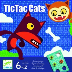 Gra taktyczna Tic Tac Cats (DJ08449)