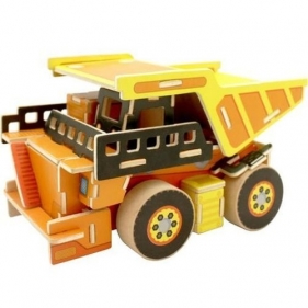 Drewniane auto budowlane