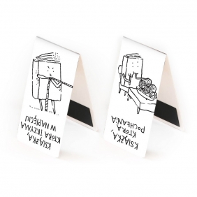 Zakładka magnetyczna - Książka trzyma w napięciu