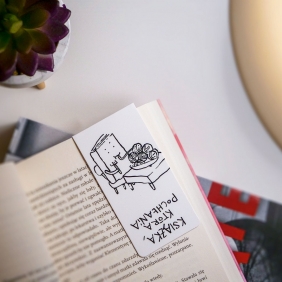 Zakładka magnetyczna - Książka trzyma w napięciu