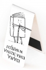 Zakładka magnetyczna - Książka trzyma w napięciu