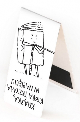 Zakładka magnetyczna - Książka trzyma w napięciu