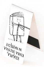 Zakładka magnetyczna - Książka trzyma w napięciu