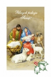 Pocztówka Boże Narodzenie ŚR 1 pakiet (100szt)