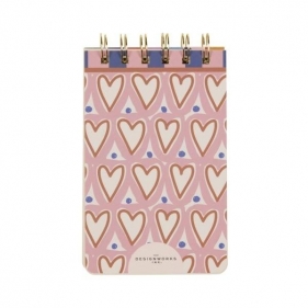 Notatnik A Dopo Twin Wire Hearts