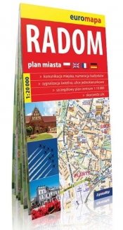 Radom 1:20 000 plan miasta