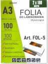 Folia do laminowania A3 100szt