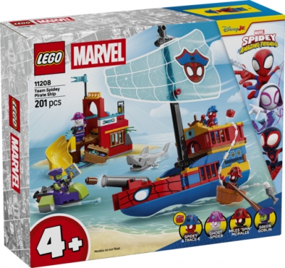 LEGO Spidey Statek Piracki drużyny Spidey’ego 11208