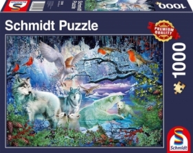 Puzzle PQ 1000 W zimowym lesie G3