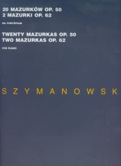 20 Mazurków op 50 2 Mazurki op 62 na fortepian