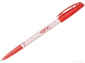Długopis jednorazowy kropka czerwony